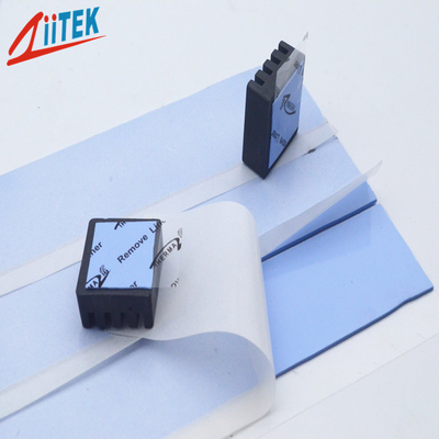 半導体のための超柔らかい12±5海岸00の熱的に伝導性のパッド1.2W/M-Kは食べた