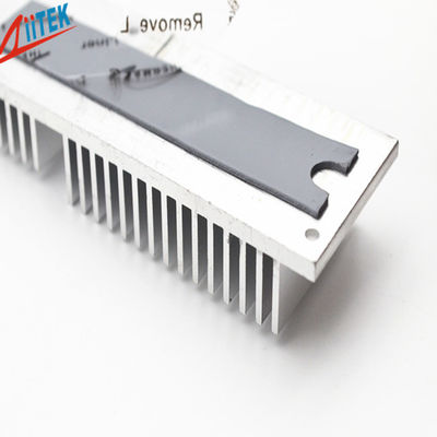RoHS に準拠するシリコン熱パッド 1.0mm 厚さ 医療機器のためのCPU GPUのための熱ギャップ埋め込み