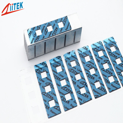 High Thermal Conductivity Customizable Thickness Soft Thermal Pad For CPU GPU Cooling