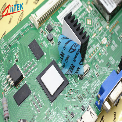2.3 LEDライトのためのg/cC 0.5-5.0mmTの灰色のシリコーンの熱パッド
