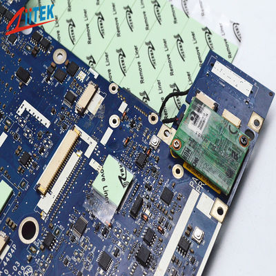 高性能シリコーン加熱パッド1.5W/MKテレコミュニケーションハードウェア用シリコンサーマルギャップフィラーパッド