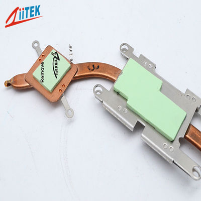 中国の会社はよい熱伝導性4.7MHz上昇温暖気流のCPUのための伝導性のギャップフィルターのパッドを供給した