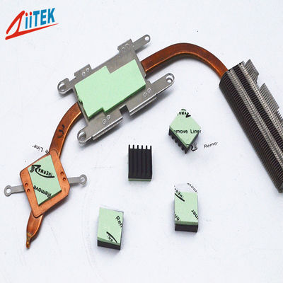 新しいタイプ製造超ソフト 1.5 ワット/MK 熱伝導性シリコーンパッド 1mmT オーディオコンポーネント用の優れたパフォーマンス