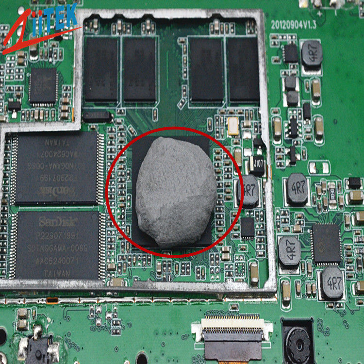 半導体自動実験装置用、低圧縮シリコーン系熱伝導ゲル