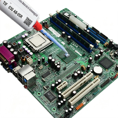熱伝導性ゲル 2 つの部分の液体ギャップ充填材料 3.0W/mK エレクトロニクスの熱放散のための高い熱伝導率